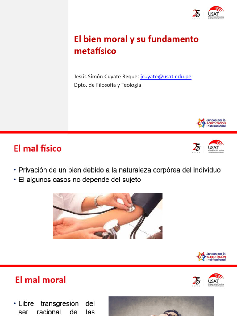 El Bien Moral y Su Fundamento Metafísico | PDF
