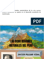 2.2 Las Ocho Regiones Naturales Del Perú