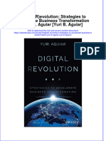 Textbook Ebook Digital Revolution Strategies To Accelerate Business Transformation Yuri B Aguiar Yuri B Aguiar All Chapter PDF