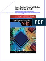 Textbook Ebook Digital Systems Design Using VHDL 3Rd Edition Charles H Roth All Chapter PDF