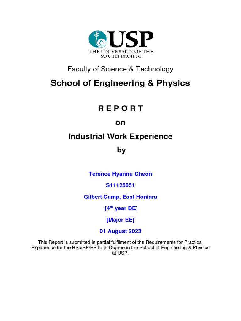 IWE Motors Experience Report | PDF | Electrical Substation | Electric Motor