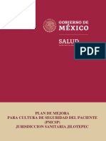 Plan de Mejora en Seguridad del Paciente | PDF | Seguridad del paciente ...