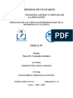 Tarea 01 - Conceptos Térmicos