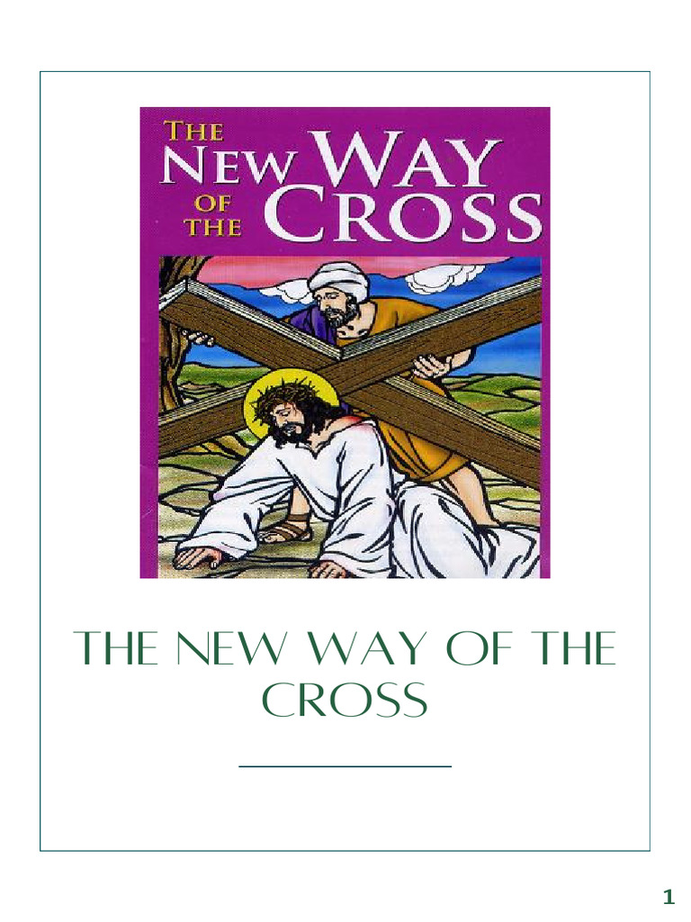 The new way of the cross pamphlet pdf lord s prayer jesus