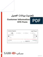 KYC Form Application Update