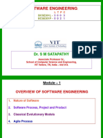 Software Engineering: Dr. S M Satapathy