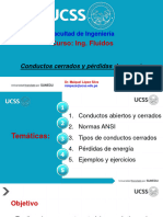 SEMANA 1-2 Conductos Cerrados y Pérdidas de Carga 2024