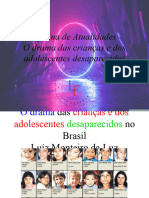 Oficina de Atualidades - Pessoas Desaparecidas