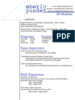 Kshpunder Resume