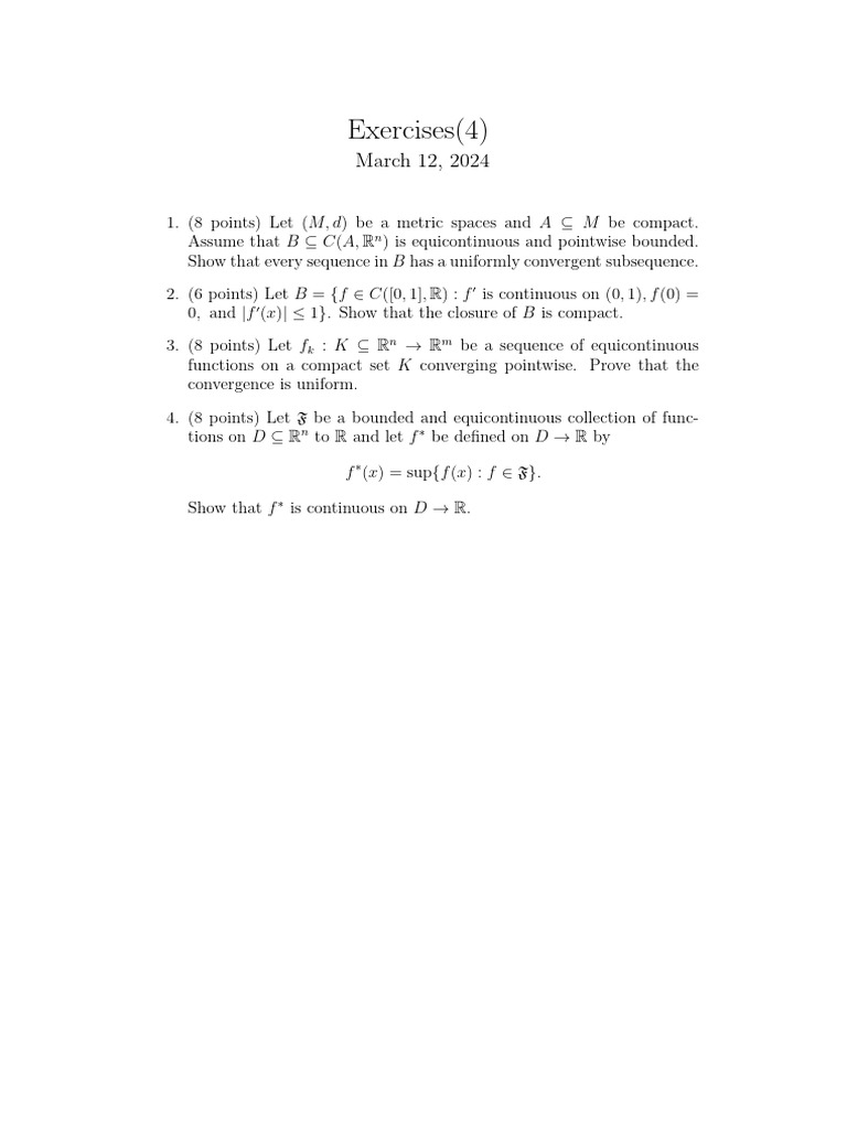 Exercises (4下) | PDF