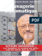 Sauvagerie Diplomatique Affaire Khashoggi - Ferhat Ünlü, Abdurrahman Simsek, Nazif Karaman (2020)