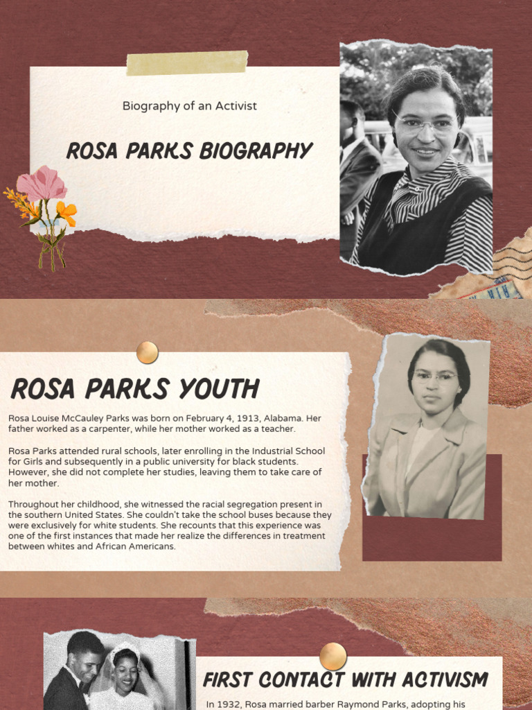 Rosa Parks Biography | PDF