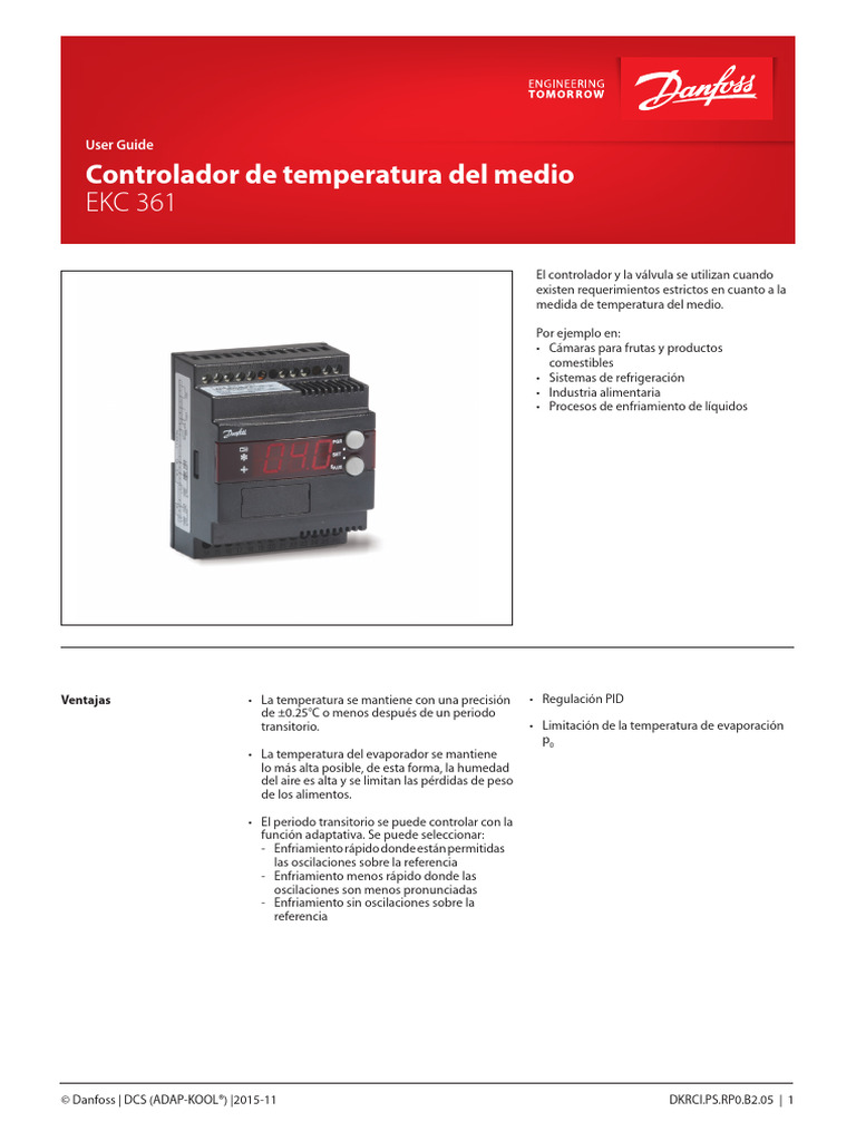 EKC361 | PDF | Metrología | Equipo