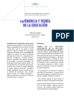 Dialnet ExperienciaYTeoriaDeLaEducacion 7528175