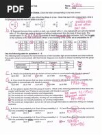 AP Statistics Chapter 7 Test | PDF