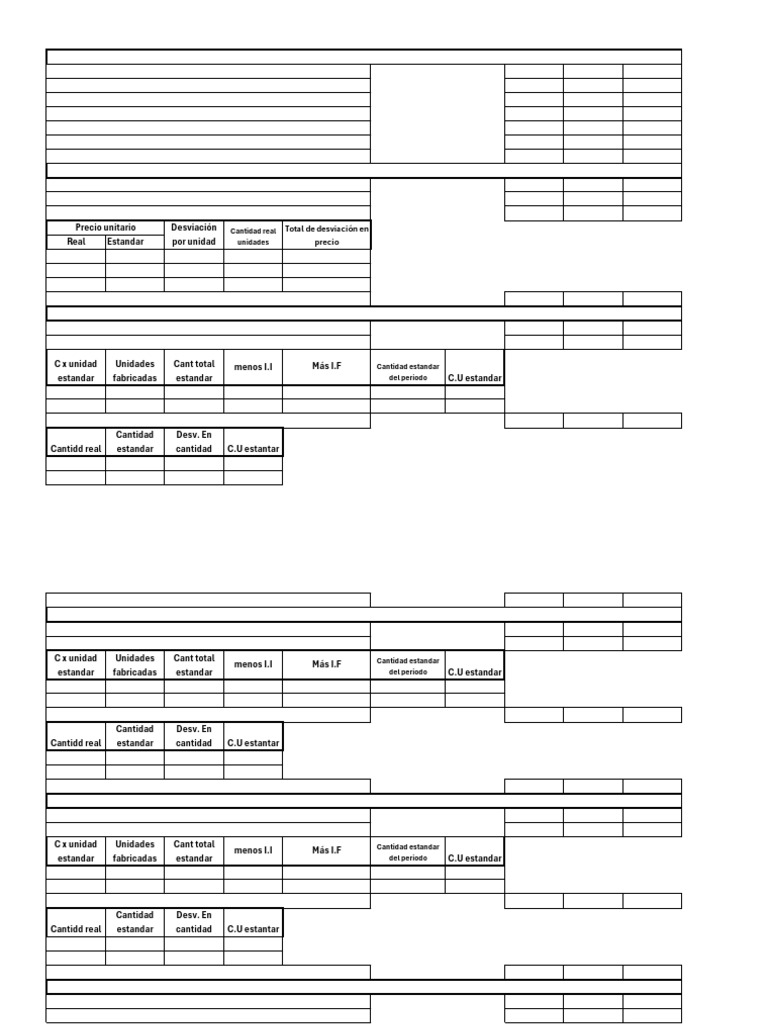 Formatos Metodo B | PDF