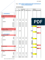 Métré Detaillé de GO. - PROJET DE CONSTRUCTION D'UNE COUVERTURE AUTOPORTANTE POUR LA PISCINE AMOUGAY