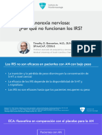 (3904) Anorexia Nerviosa ¿Por Qué No Funcionan Los IRS