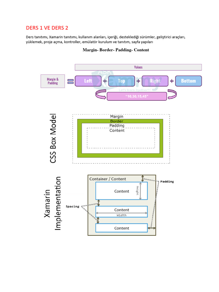 Xamarin Forms Button Layout Guide | PDF | Computer Programming ...