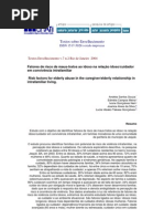 Fatores de Risco ViolÊncia