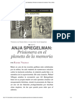 Anja Spiegelman Prisionera en El Planeta