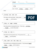 8B Passive Voice Present and Past