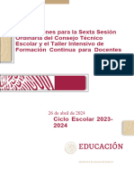 Orientaciones CTE 6ta Sesión Abril 2024 - Docentes