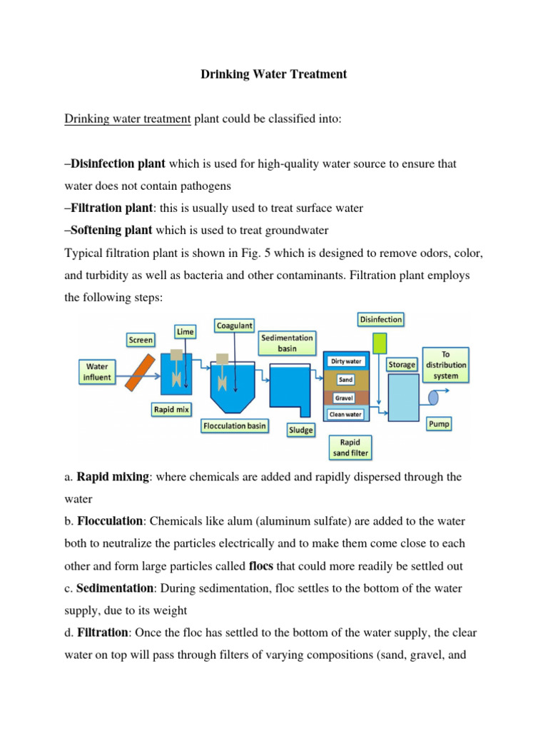 Removal of Hardness Water Treatment | PDF | Water Purification | Water