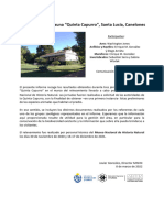 Informe Quinta Capurro 2022