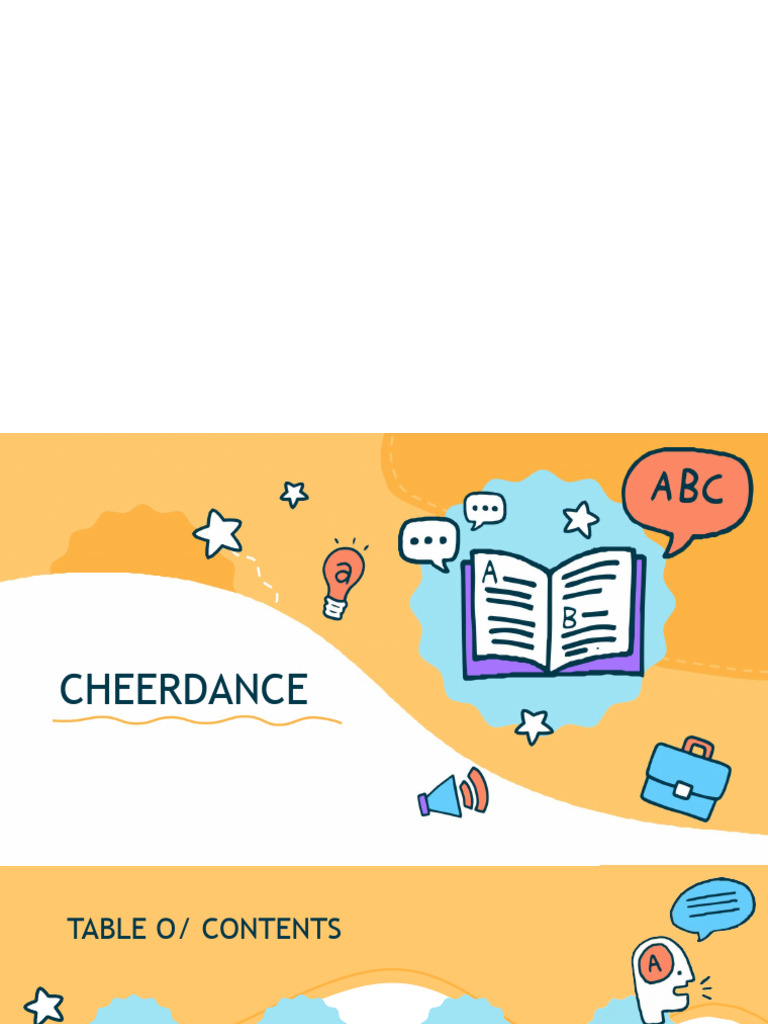 Cheerdance: History, Techniques, and Safety | PDF | Cheerleading ...