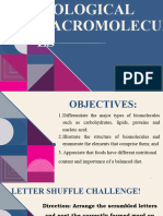 Biological Macromolecules