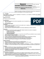 PP-E 18.02 Pruebas de Equipo de Protección Personal V.03