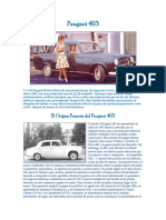 Peugeot 403 Historia y Datos