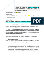 Normas para A Formatação Da Disciplina Prática de Gestão de Informações em Saúde