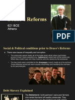 Draco's Reforms Ancient Greece