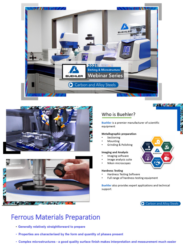 GFVV Carbon and Alloy Steels Webinar Mar-2021 | PDF | Materials ...