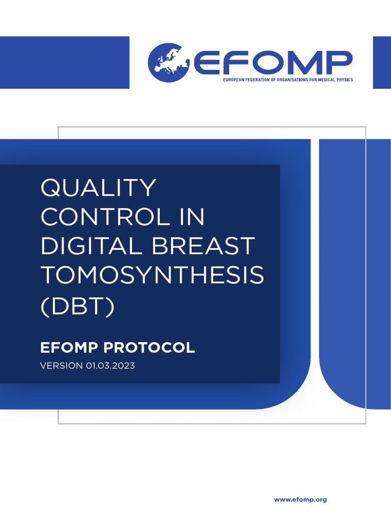 DBT Quality Control Protocol Overview | PDF | Ct Scan | X Ray