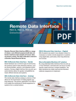 Danelec Remote Data Interface Rdi A Rdi D Rdi S Datasheet A4