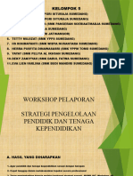 Workshop Pelaporan 8 SNP Kelompok 5