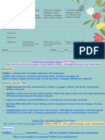 One Pager-Rubric and in - Depth Requirements-Expectations