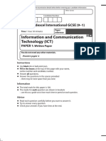 Information and Communication Technology (ICT) : Pearson Edexcel International GCSE (9-1)