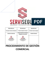 Svsg-Com-Pr-001 - Procedimiento de La Gestion Comercial