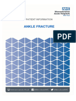 WAHT-PI-0811 Ankle Fracture Physiotherapy V2