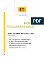 Informe Iparraguirre Asesores E.I.R.L. - Diseño Organizacional