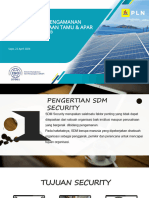 Bimtek Satpam Ulp Sape Apar & Penerimaan Tamu