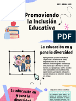 Promoviendo La Inclusión Educativa