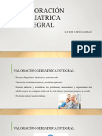 Valoración Geriatrica Integral