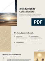 Introduction To Constellations