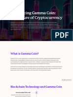 Introducing Gamma Coin: The Future of Cryptocurrency