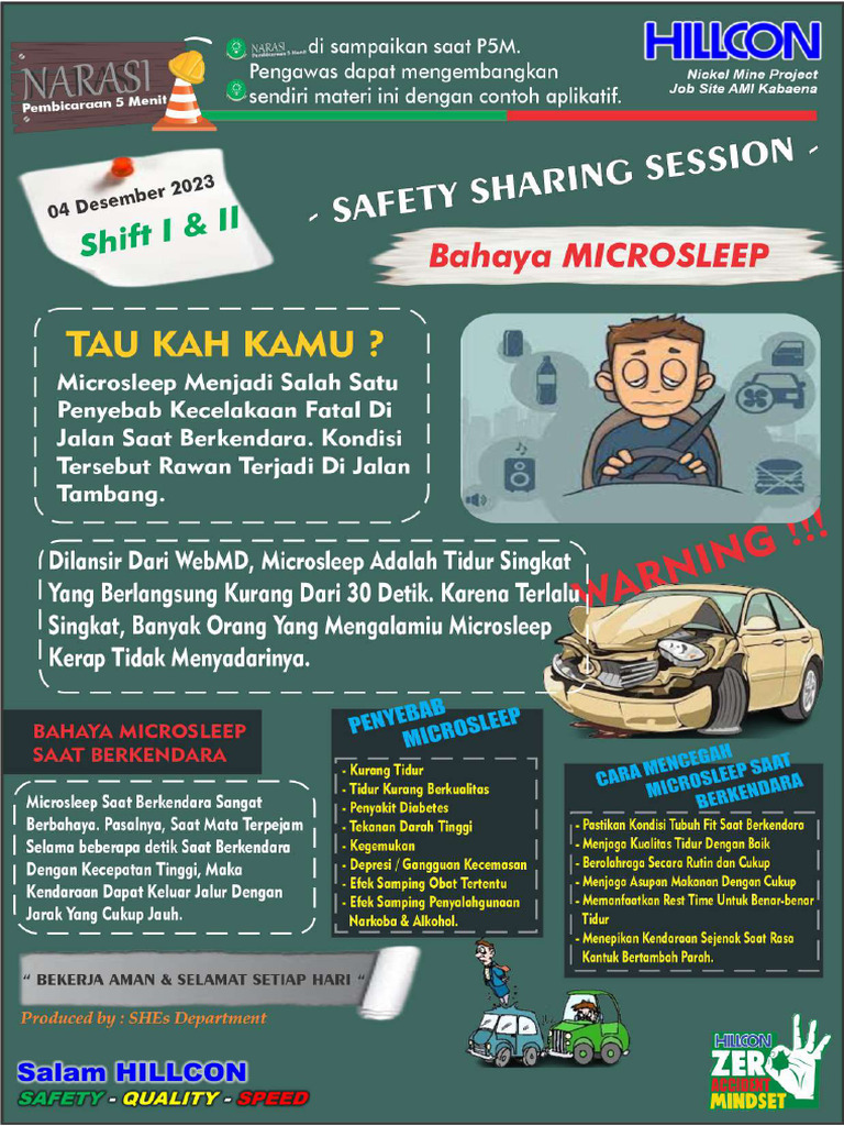 Bahaya Microsleep Pdf